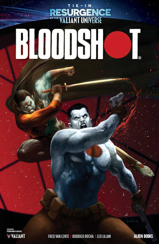 Resurgence Valiant Bloodshot One Shot Cover A Baldo