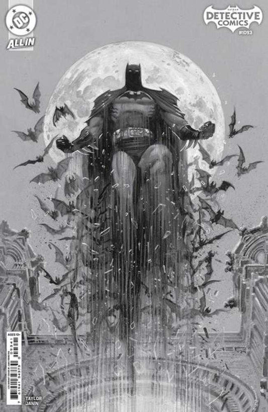 Detective Comics #1093 Cover D 1 in 25 Juan Ferreyra Black & White Card Stock Variant