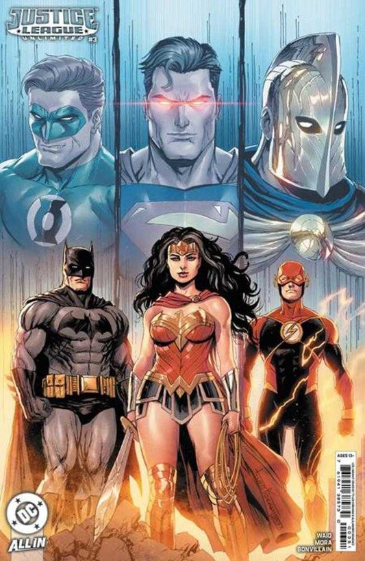 Justice League Unlimited #3 Cover F 1 in 25 Tyler Kirkham Card Stock Variant