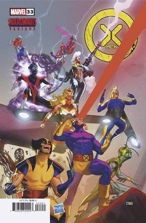 X-MEN #33 TAURIN CLARKE MICRONAUTS VAR - Packrat Comics