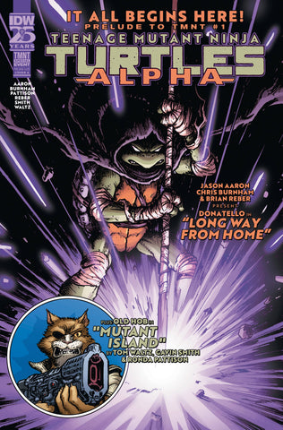 TEENAGE MUTANT NINJA TURTLES ALPHA #1 CVR A BURNHAM - Packrat Comics