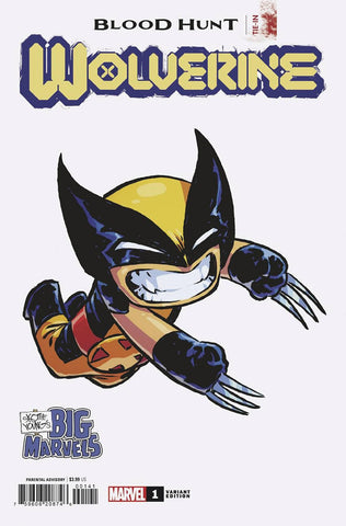 WOLVERINE BLOOD HUNT #1 SKOTTIE YOUNG BIG MARVEL VAR - Packrat Comics