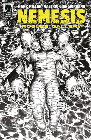 NEMESIS ROGUES GALLERY #1 CVR B 10 COPY B&W - Packrat Comics