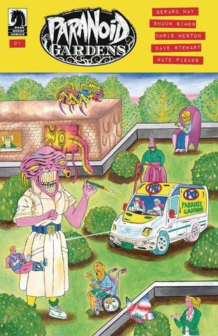 PARANOID GARDENS #1 CVR B MOTOHIRO - Packrat Comics