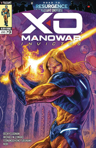 X-O MANOWAR INVICTUS #3 (OF 4) CVR A FAJARDO - Packrat Comics