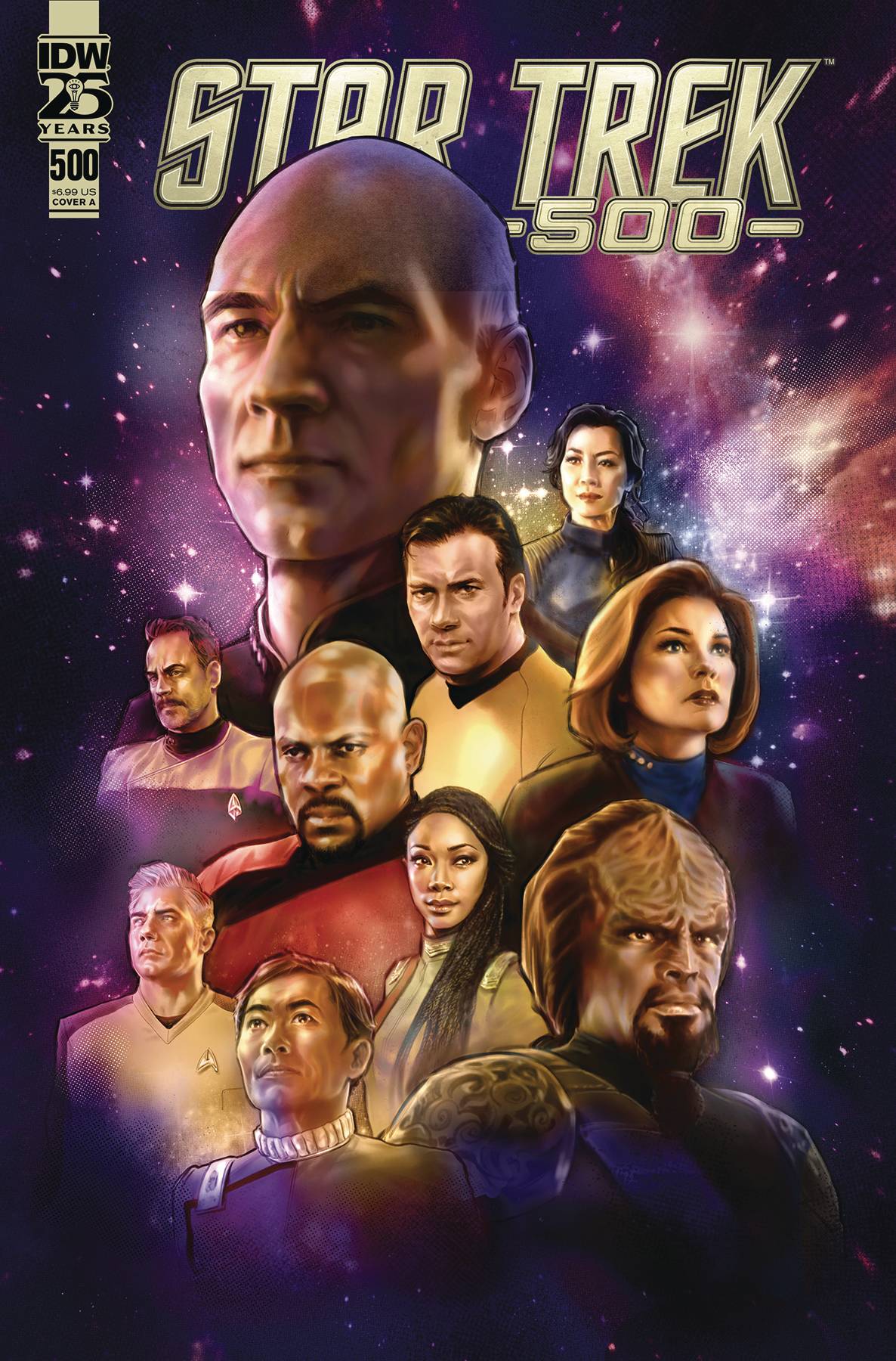 STAR TREK #500 CVR A JONES - Packrat Comics