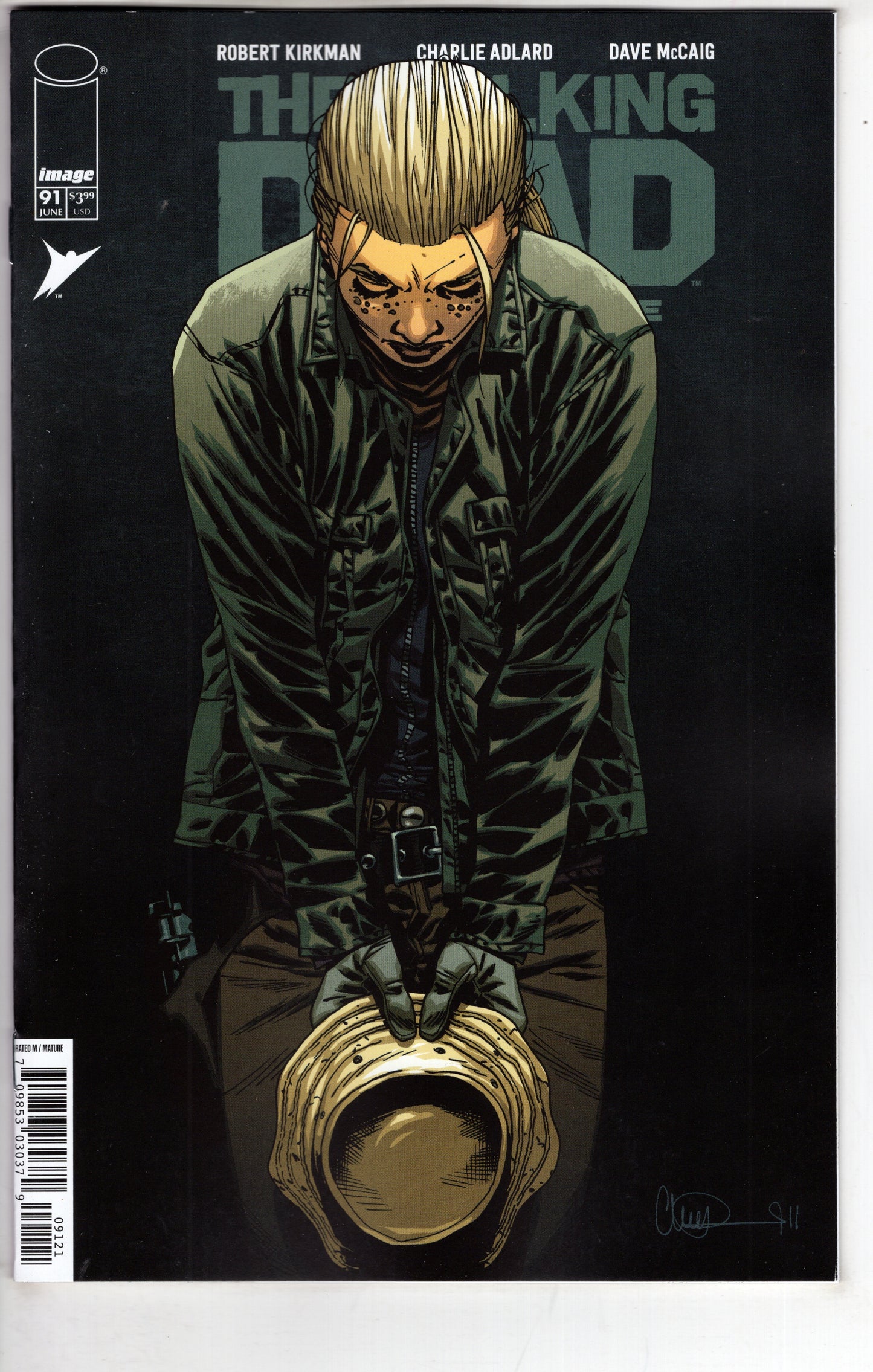 Walking Dead Deluxe #91 Cover B Charlie Adlard & Dave Mccaig Variant (Mature) - Packrat Comics