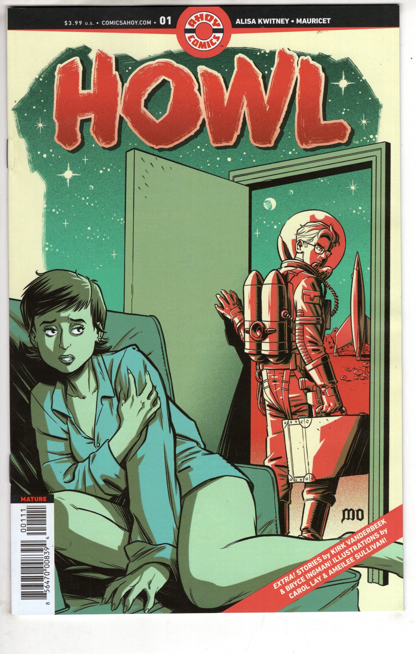 Howl #1 (Of 5) Cover A Mauricet (Mature)