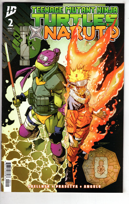 Teenage Mutant Ninja Turtles X Naruto #2 Cover A (JiméNez)