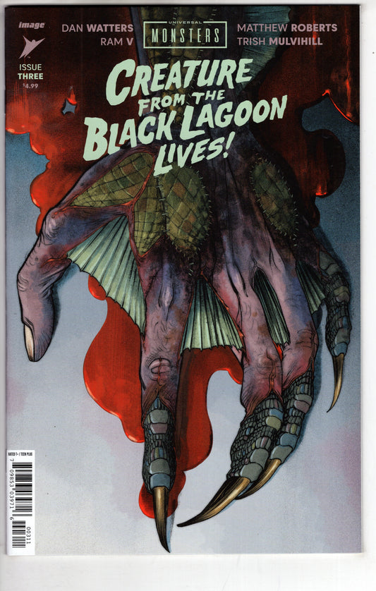 Universal Monsters Creature From The Black Lagoon Lives #3 (Of 4) Cover A Matthew Roberts - Packrat Comics