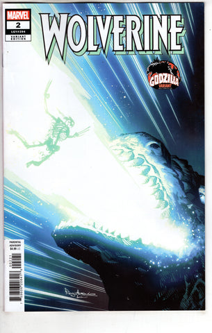 WOLVERINE #2 ROGE ANTONIO GODZILLA VAR - Packrat Comics