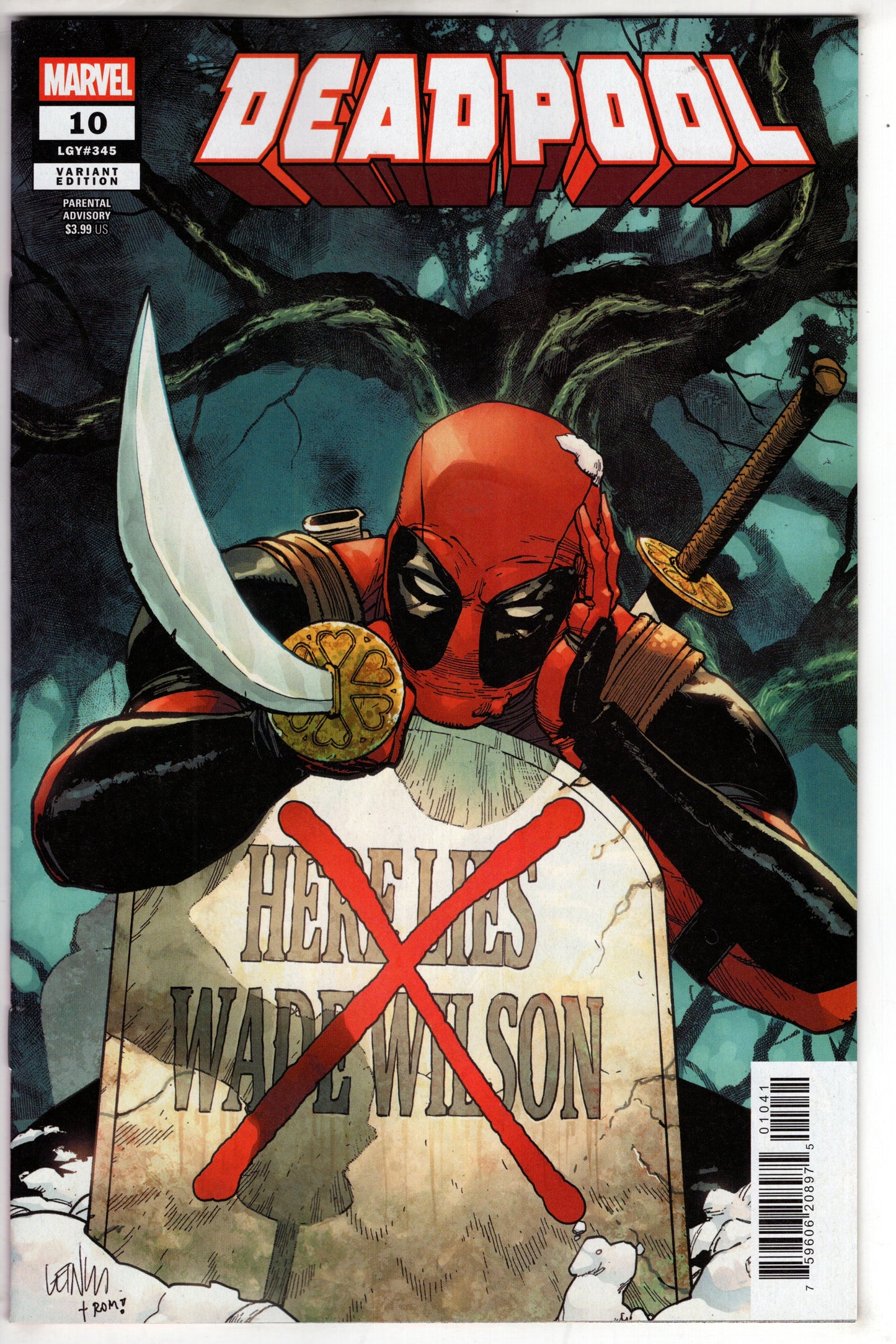 Deadpool #10 Leinil Yu Variant