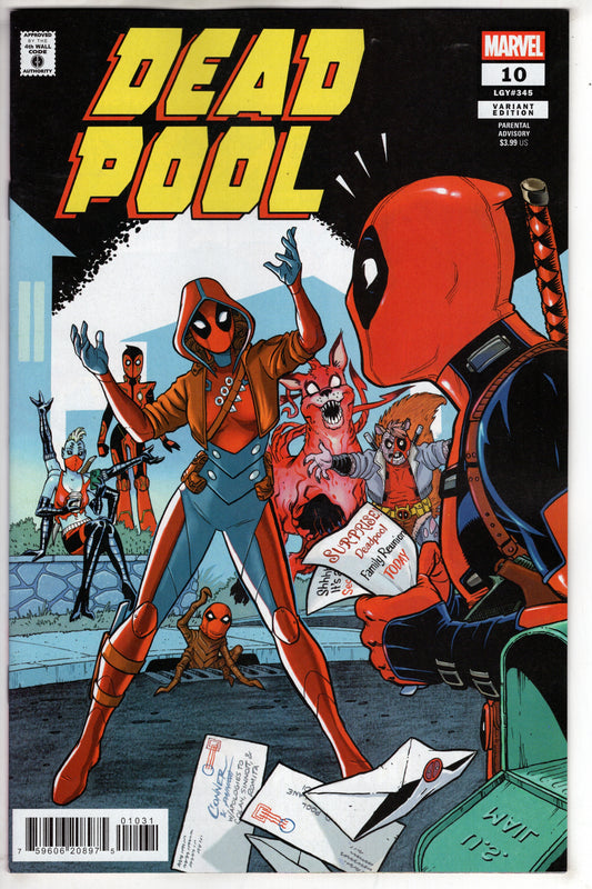 Deadpool #10 Amanda Conner Homage Variant