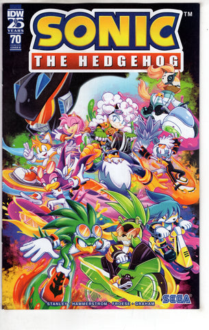 SONIC THE HEDGEHOG #70 CVR B STARLING