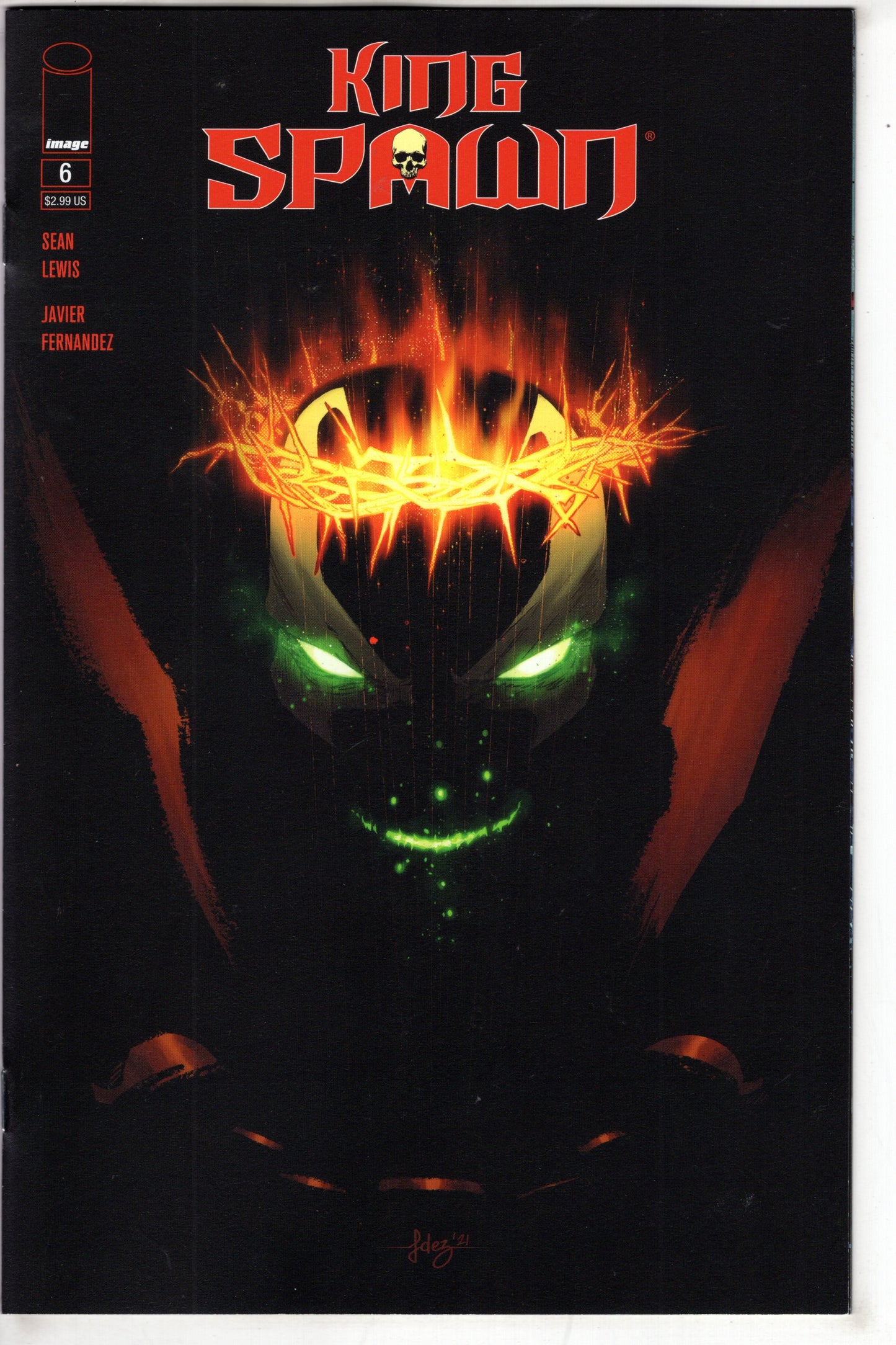 KING SPAWN #6 CVR B FERNANDEZ - Packrat Comics