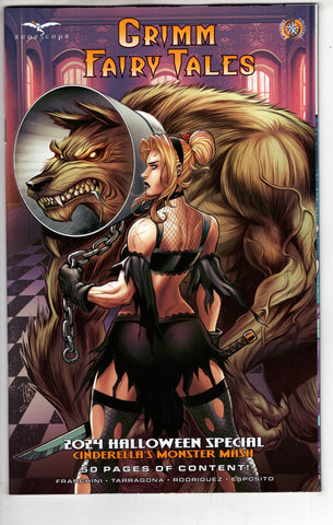 Grimm Fairy Tales 2024 Halloween Cinderellas Monster Mash Cover B Tarragona