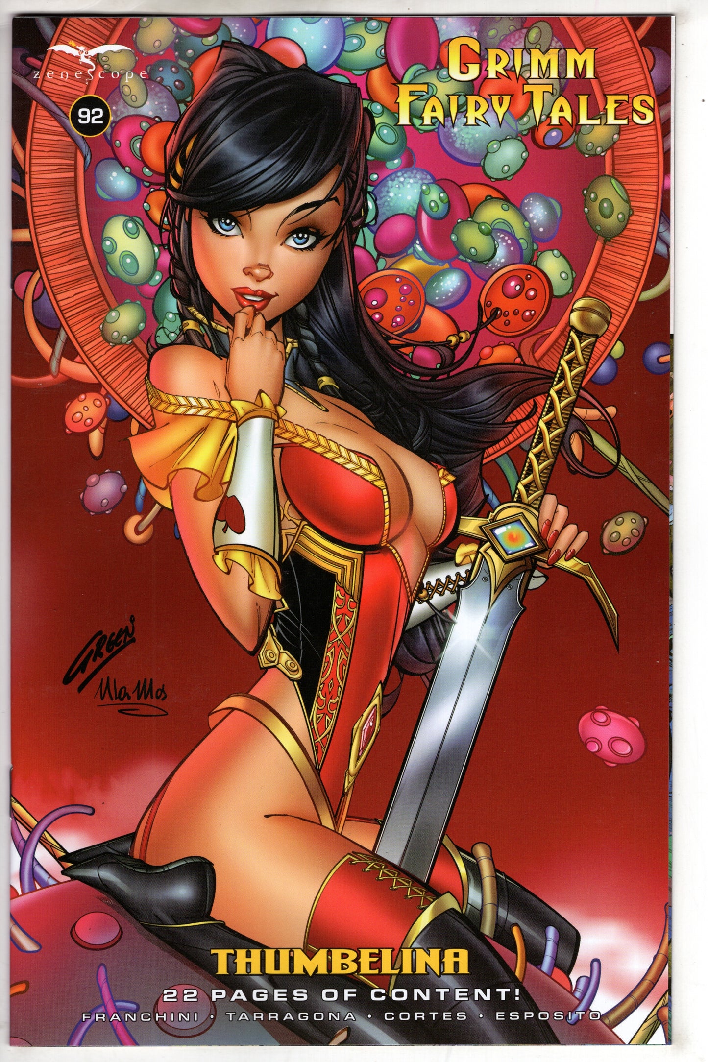 Grimm Fairy Tales #92 Cover C Paul Green