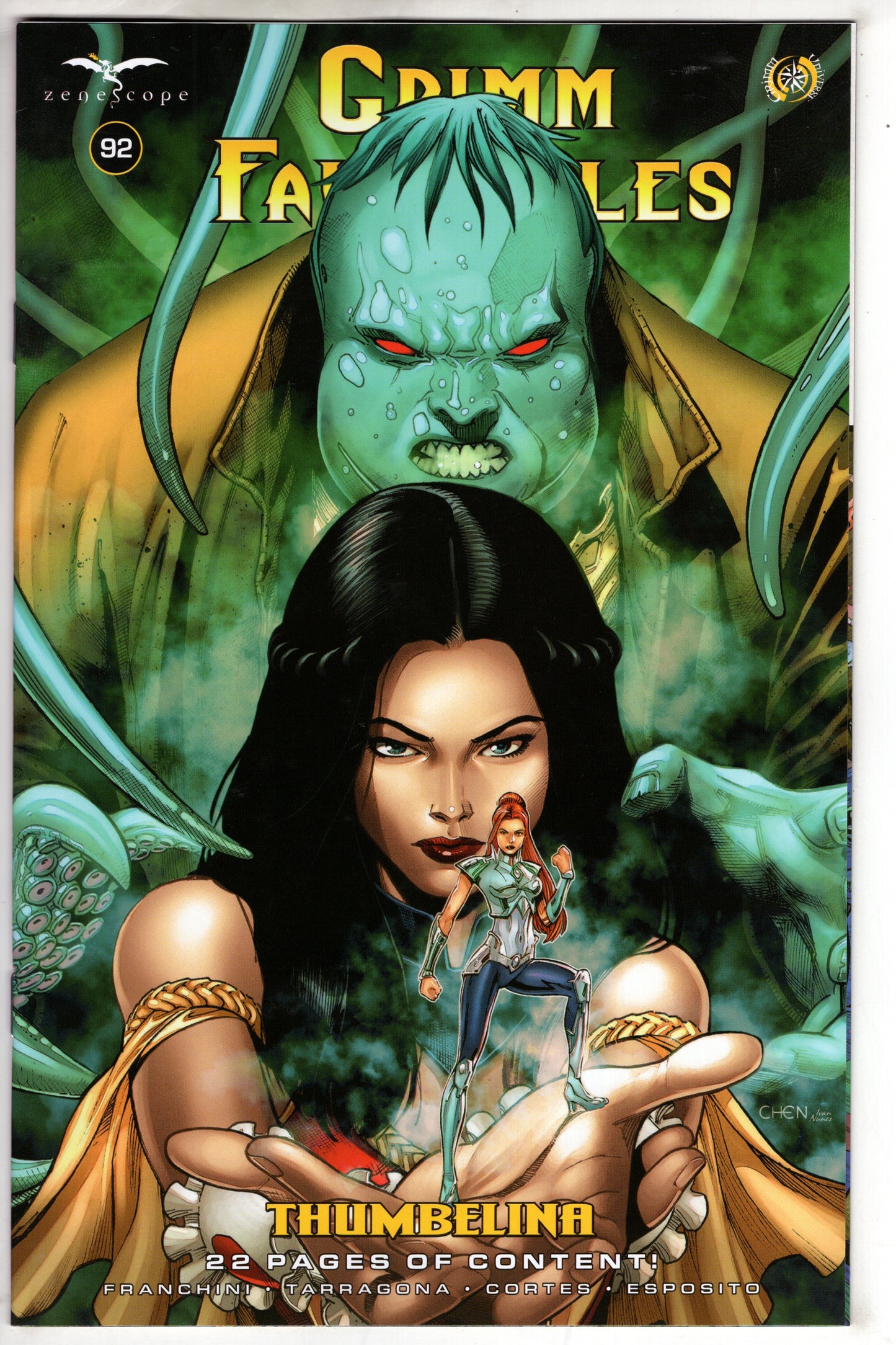 Grimm Fairy Tales #92 Cover A Sean Chen