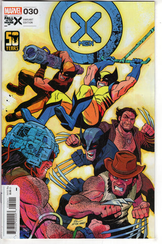 X-MEN #30 ETHAN YOUNG WOLVERINE WOLVERINE WOLVERINE VAR - Packrat Comics