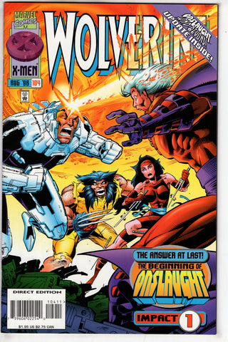 Wolverine (1988 series) #104 [Direct Edition] - Packrat Comics