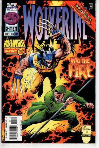 Wolverine (1988 series) #105 [Direct Edition] - Packrat Comics