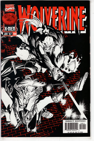 Wolverine (1988 series) #109 [Direct Edition] - Packrat Comics