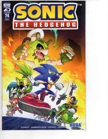 SONIC THE HEDGEHOG #74 CVR A ARQ