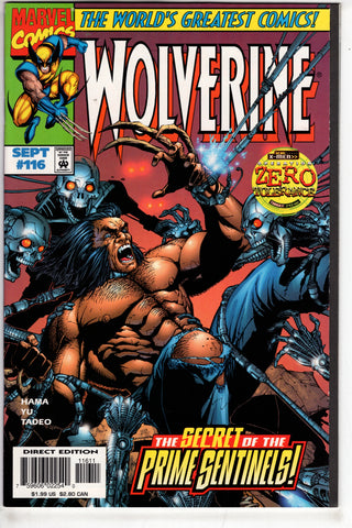 Wolverine (1988 series) #116 [Direct Edition] - Packrat Comics