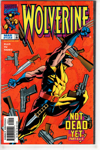 Wolverine (1988 series) #122 [Direct Edition] - Packrat Comics