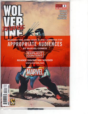 WOLVERINE REVENGE RED BAND #3 (OF 5) [POLYBAGGED] - Packrat Comics