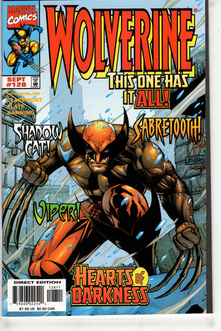 Wolverine (1988 series) #128 [Direct Edition] - Packrat Comics