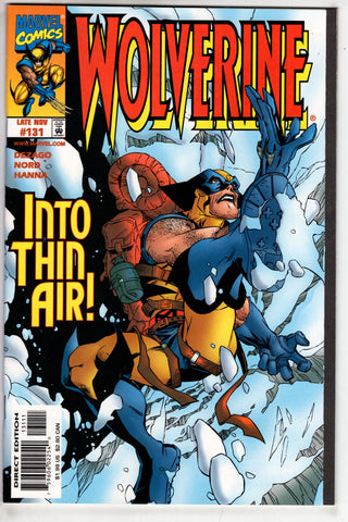 Wolverine (1988 series) #131 [Direct Edition - Error] - Packrat Comics