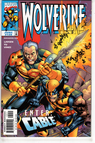 Wolverine (1988 series) #139 [Direct Edition] - Packrat Comics