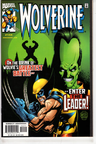 Wolverine (1988 series) #144 [Direct Edition] - Packrat Comics