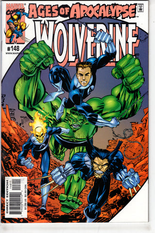 Wolverine (1988 series) #148 [Direct Edition] - Packrat Comics