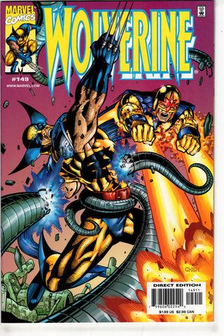 Wolverine (1988 series) #149 [Direct Edition] - Packrat Comics