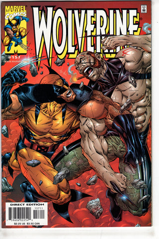 Wolverine (1988 series) #157 [Direct Edition] - Packrat Comics