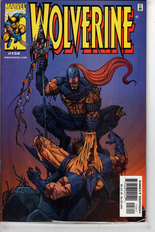 Wolverine (1988 series) #158 [Direct Edition] - Packrat Comics