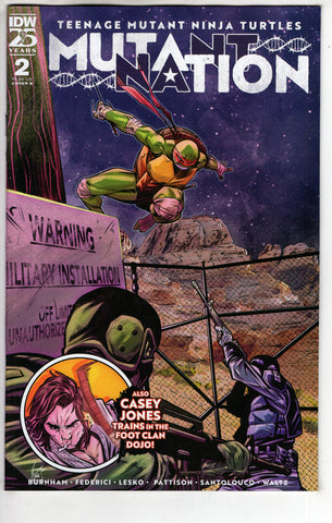 TMNT MUTANT NATION #2 CVR B FEDERICI