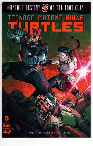 TMNT UNTOLD DESTINY OF FOOT CLAN #5 CVR A SANTOLOUCO