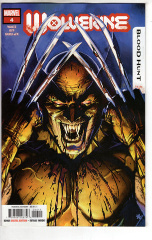 WOLVERINE BLOOD HUNT #4 - Packrat Comics