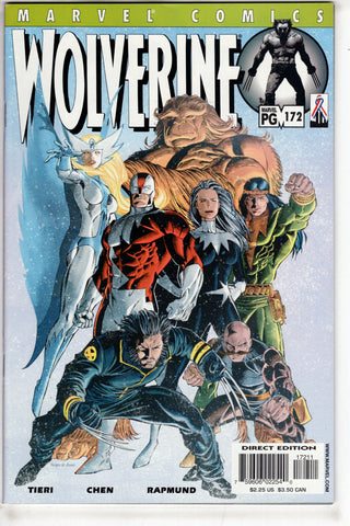 Wolverine (1988 series) #172 [Direct Edition] - Packrat Comics