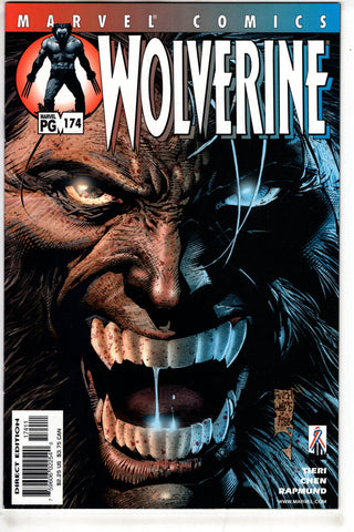 Wolverine (1988 series) #174 [Direct Edition] - Packrat Comics