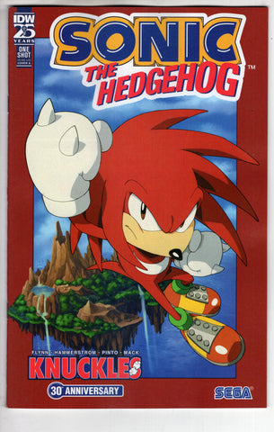 SONIC THE HEDGEHOG KNUCKLES 30TH ANN SPECIAL #1 CVR A