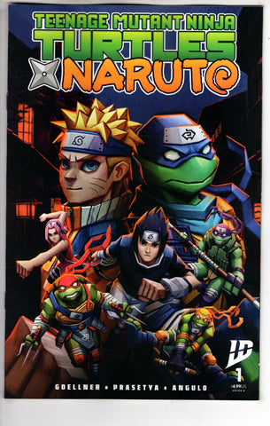 TEENAGE MUTANT NINJA TURTLES X NARUTO #1 CVR D MONCAYO