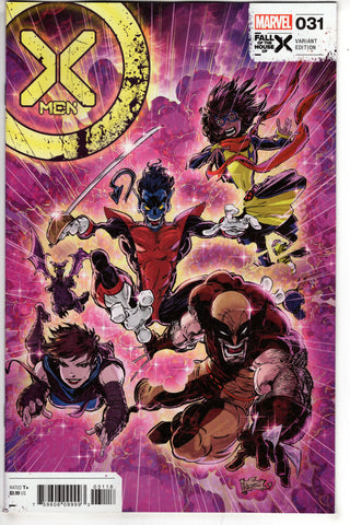 X-MEN #31 25 COPY INCV KAARE ANDREWS VAR - Packrat Comics