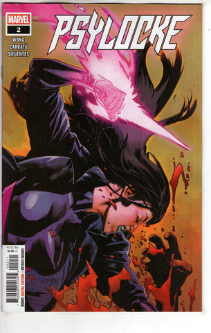 Psylocke #2 Comic Book