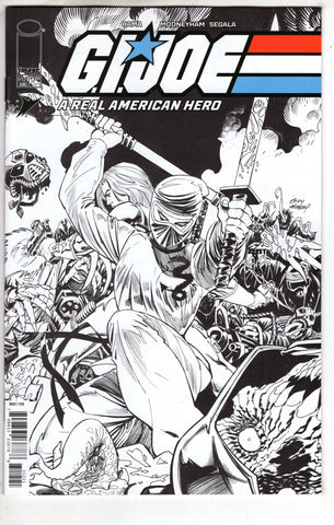 G.I. Joe A Real American Hero #312 Cover B Andy Kubert Black & White Variant