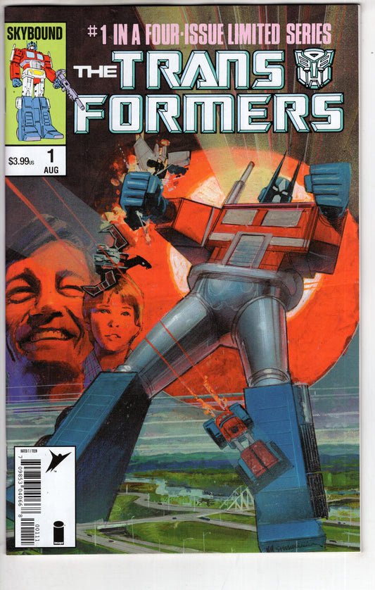 Transformers #1 40th Anniversary Edition  (One Shot) Cover A Bill Sienkiewicz - Packrat Comics