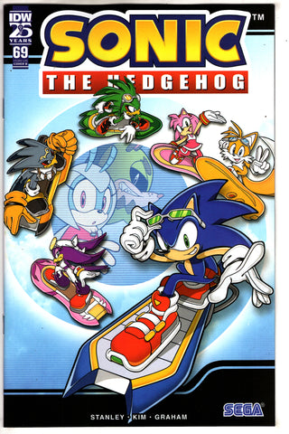 SONIC THE HEDGEHOG #69 CVR B CURRY - Packrat Comics